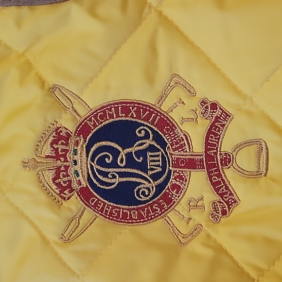 Ralph Lauren Blue Label Quilted Vest With Suede Trim Details - Picture 15 of 15